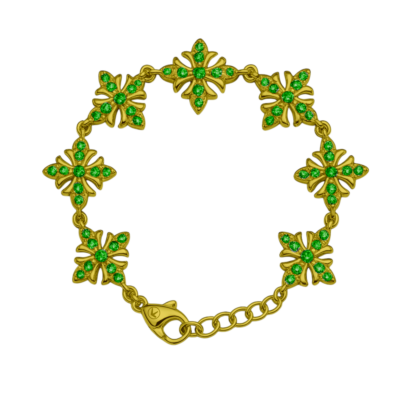 Emerald Green Aura Bracelet