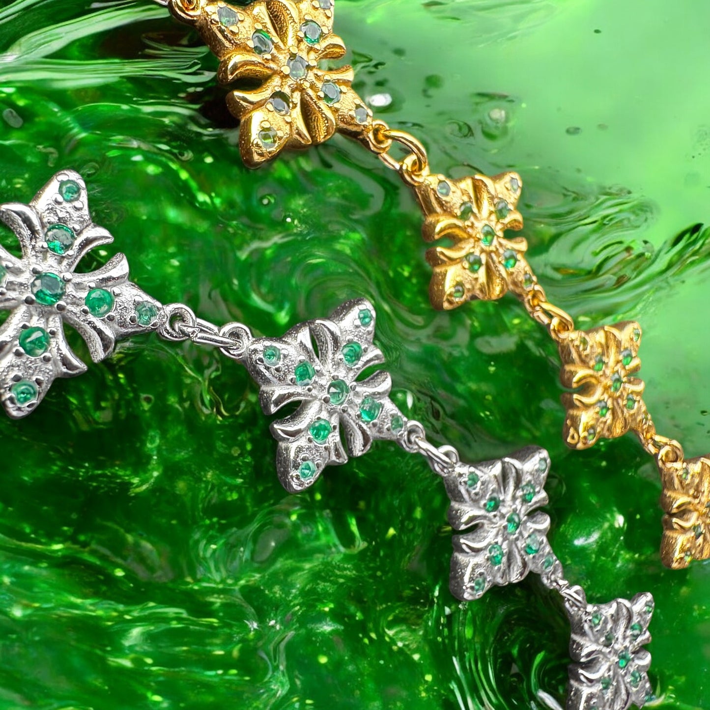 Emerald Green Aura Bracelet