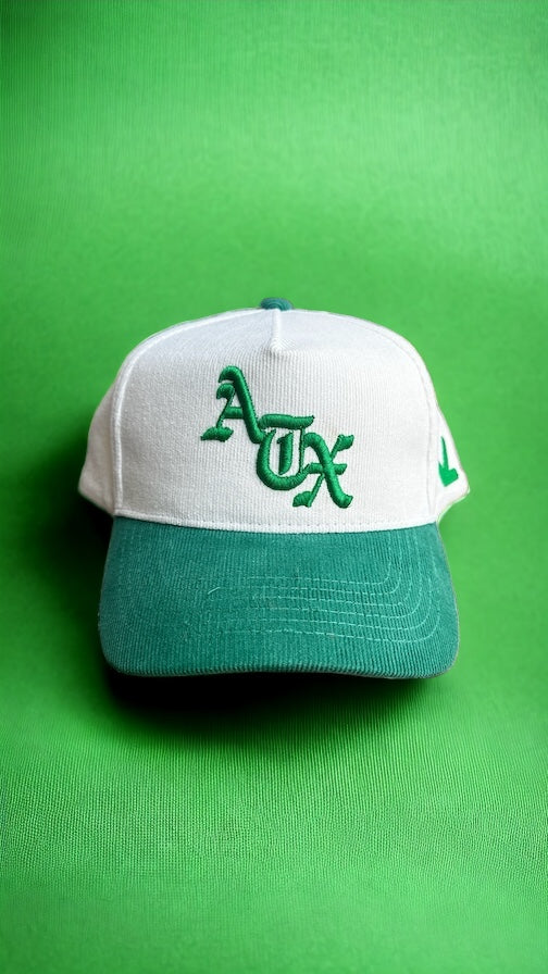 ATX SnapBack Hat Green (Corduroy)