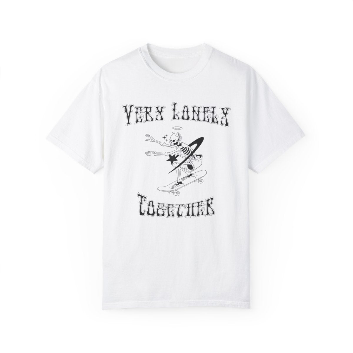 Very Lonely Skate Skull Tee