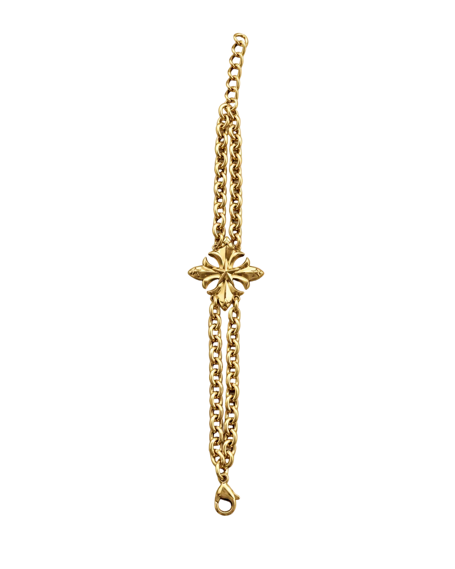 Gatsby Cross Bracelet