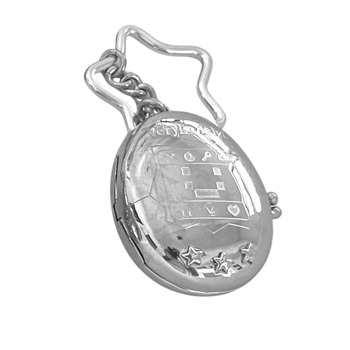 Tamago Locket (Silver)