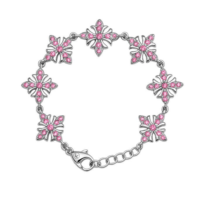 Pink Carnation Aura Bracelet