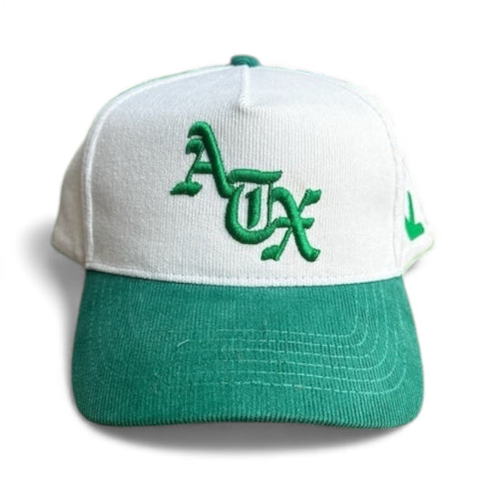 ATX SnapBack Hat Green (Corduroy)