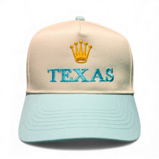 Texas Crown Hat (Baby Blue)