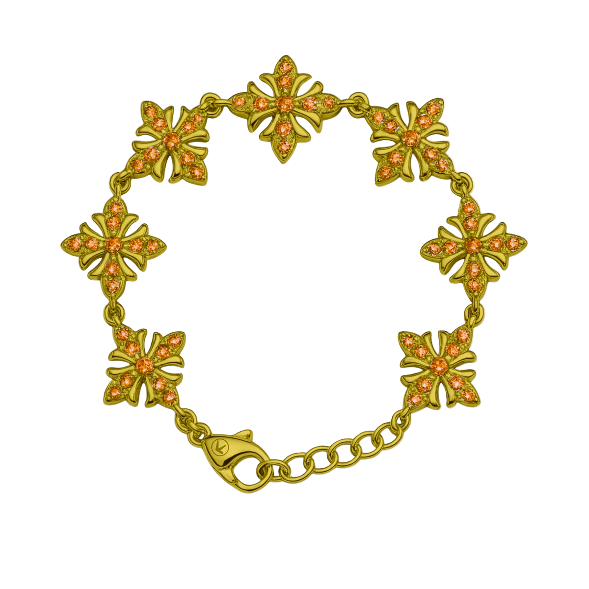Orange Blaze Aura Bracelet