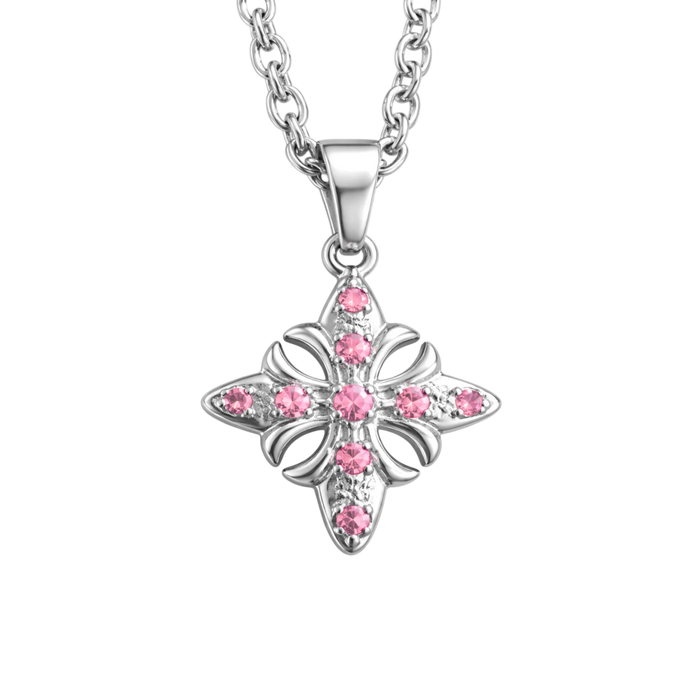 Aura Pendant (Pink Carnation)