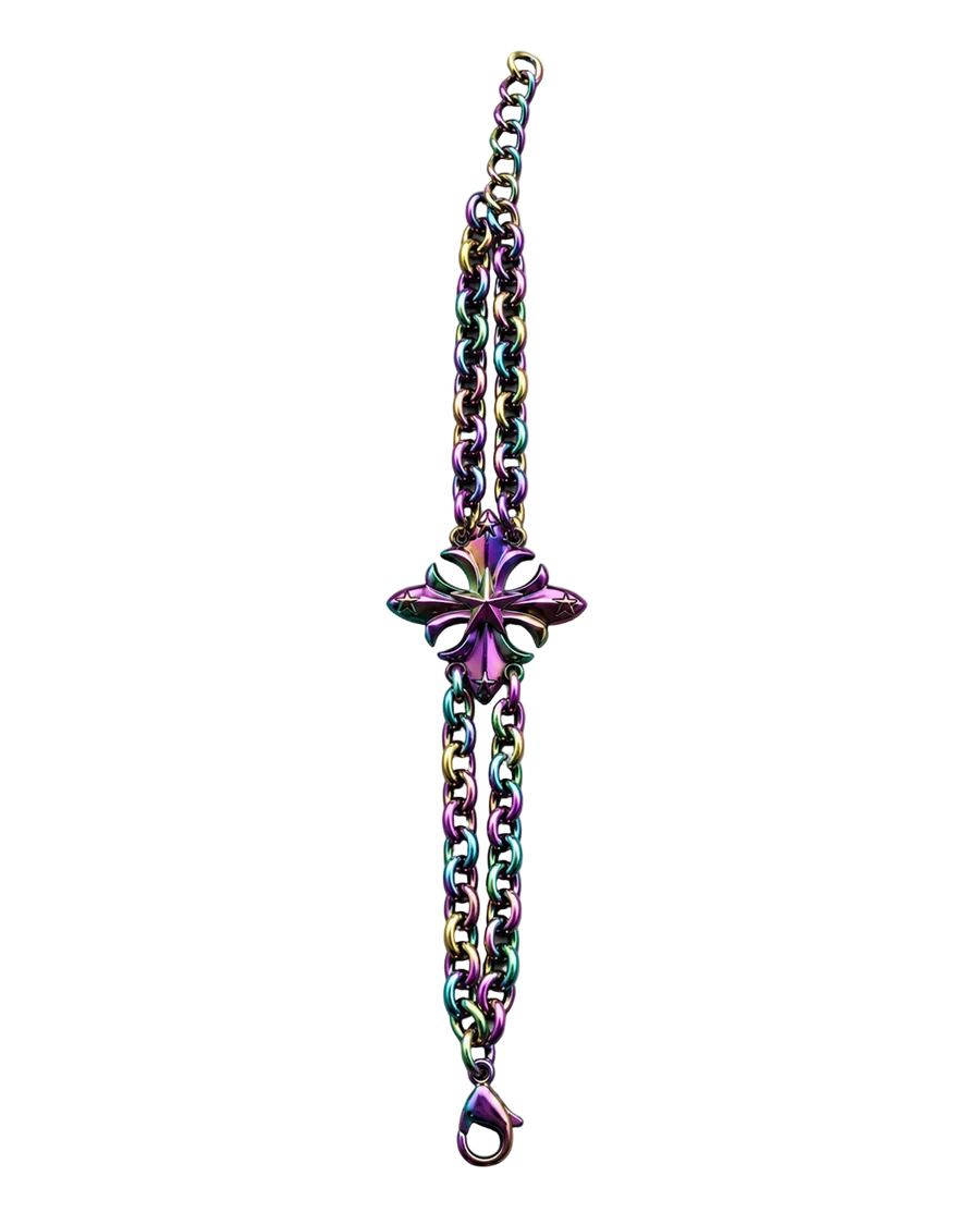 Gatsby Cross Bracelet